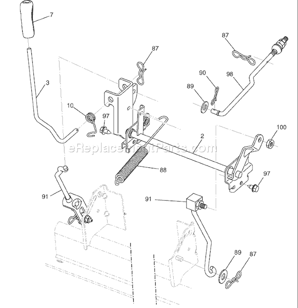 Husqvarna 2346 XLS (96043004500) (2008-01) Ride Mower Page G Diagram