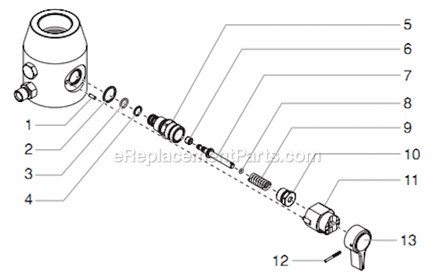 Titan 400 (Upright) Advantage Electric Piston Pump Upright Cart Assembly Diagram