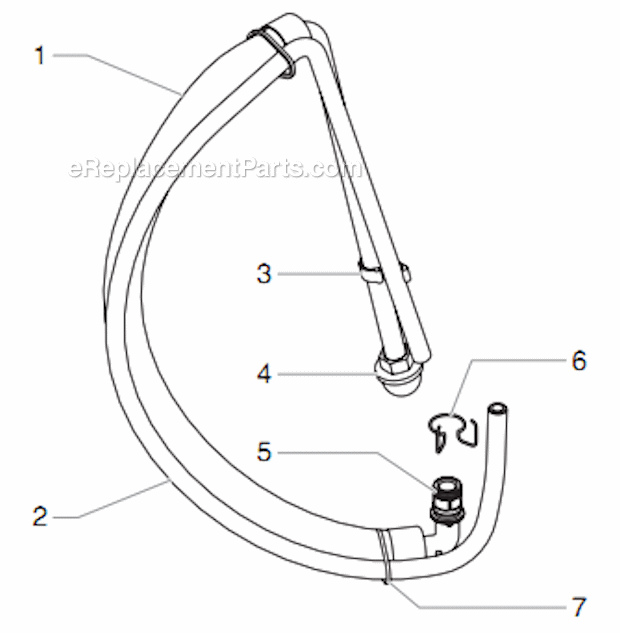 Titan 400 (Lowboy) Advantage Electric Piston Pump Suction Set Assembly Diagram