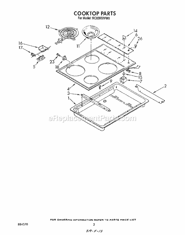 Whirlpool RC8200XVW0 30