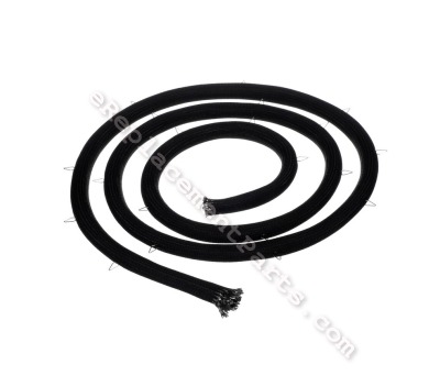 Estate TEP340VQ0 Range W11542153 OEM replacement Seal-door,pyro, Black